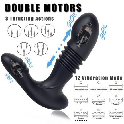 Anal Vibrator Prostate Masturbators Vibrations, Erotic Massager for men Anal Butt.