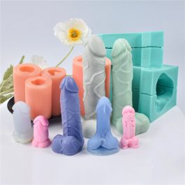 3D Sexy Tool Penis Silicone Body, Different Size, Joke Gifts, Baking Sugar Chocolate Cake