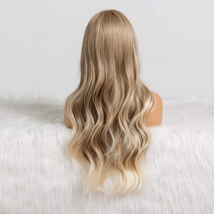 ALAN EATON Long Ombre, Light Ash Brown, Blonde Wavy and more