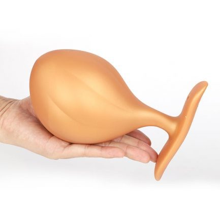 Huge Anal Toy, Built-in Steel Ball, Big Butt Plug, Prostate Massager