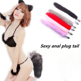 Anal plug Sexy tail, lot of color