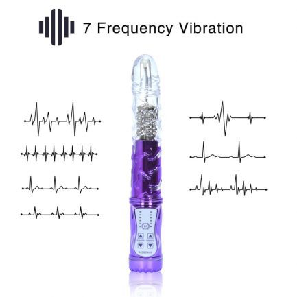 7 frequency vibration female masturbation device, vibration swing conversion