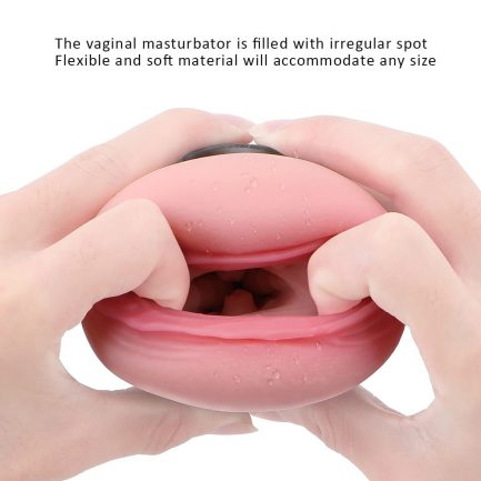 IKOKY Male Masturbator Cup, Realistic Tip of Tongue and Mouth