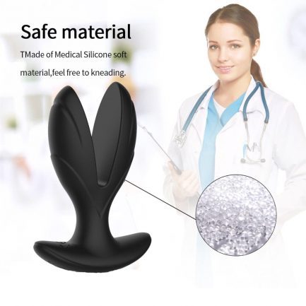 Electric Shock Butt Plug, Wireless Remote Prostate Massager, Silicone waterproof Anal Expander