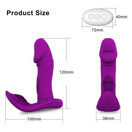 Wireless Wearable Panties Dildo, Vibrator SexyToys for Women