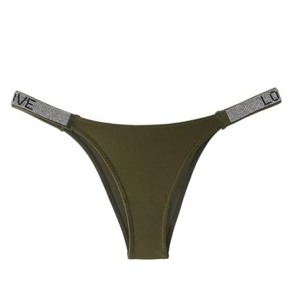 SP&CITY Sexy Underwear Hip Lifting Satin Panties Thong Low Waist
