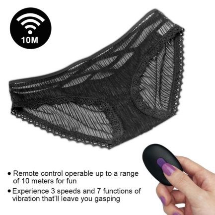 Vibrating Panties 10 Functions, Wireless Remote Control, Strap on Underwear