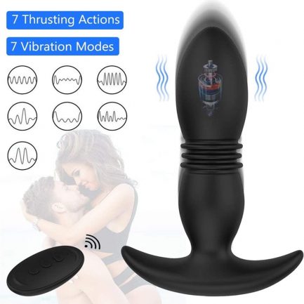 Wireless Anal Vibrator, Masturbators SexyToys Remote Control