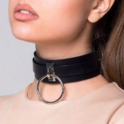 Women Bdsm Collar, Neck Leather Belt