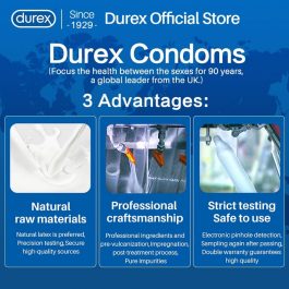 Durex Condoms, 4 Types Sensation Value, Ultra Thin Lubricated Sex