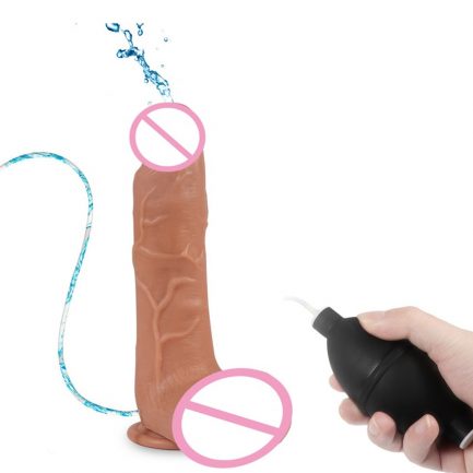 21*4.5CM Spray Water Dildo, Masturbation Adult sexytoys For Women, Realistic Penis Ejaculation