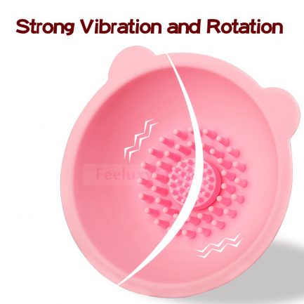 Breast Vibrator Nipple Stimulator Sucking, Massage Cup Vibrating Breast Suction