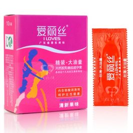 10 pcs fruit-flavored condoms, smooth sleeve, thin and safe condom