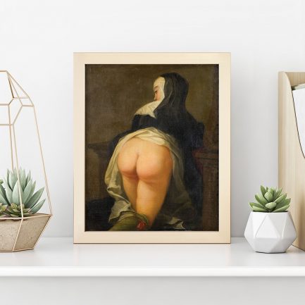 Naughty Nun Poster, Canvas Painting
