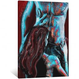 Colorful Abstract y Sexy Poster, Decorative Painting Canvas Wall Art
