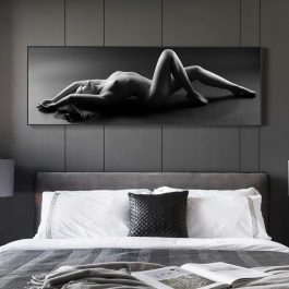 Modern Art Posters and Prints, Sexy Woman Canvas, Body Art